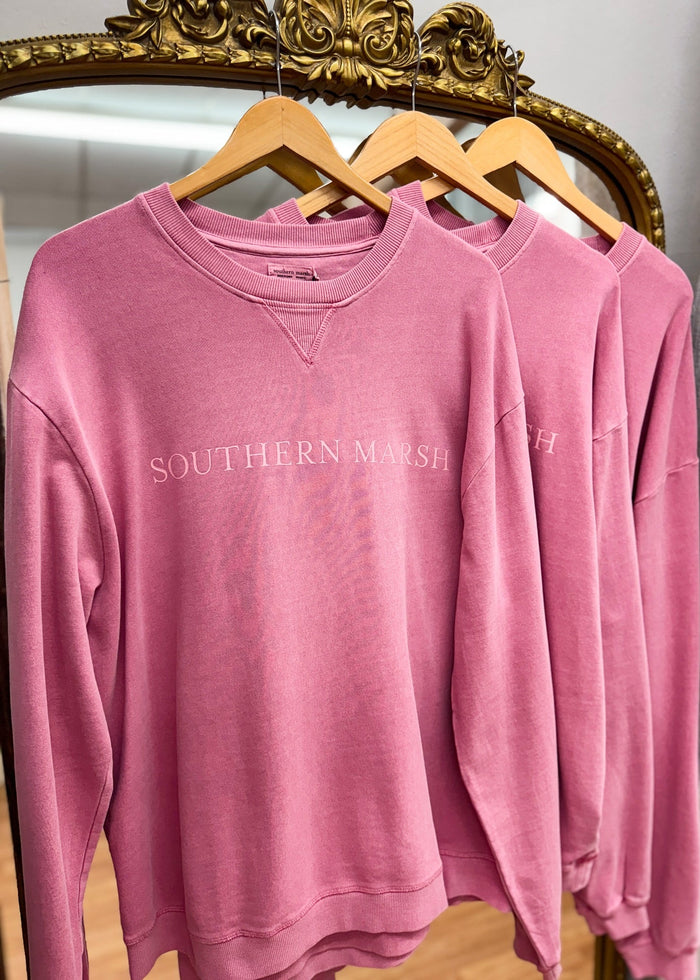 Southern Marsh Seawash Sweatshirt - Cherry Blossom