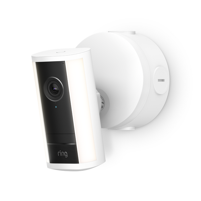 White:Spotlight Cam Pro (2nd Gen) with PoE Adaptor