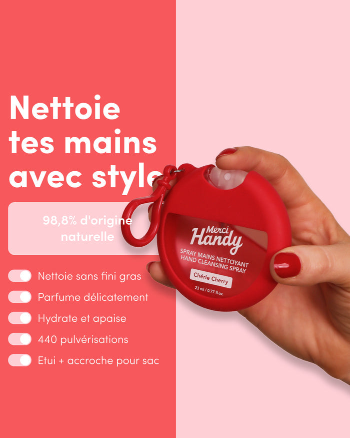 Spray Mains Nettoyant Chérie Cherry