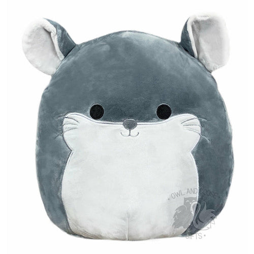 Squishmallow 12 Inch Camilo the Chinchilla Plush Toy - Owl & Goose Gifts