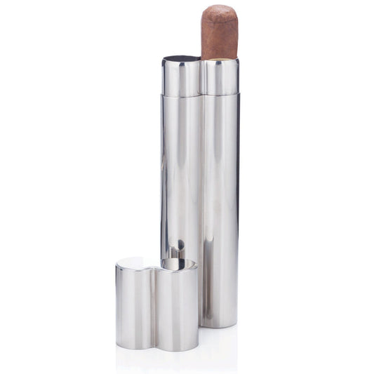 Stainless Steel Cigar Holder (Online Only)