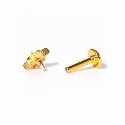 Star Bright Flat Back Earring