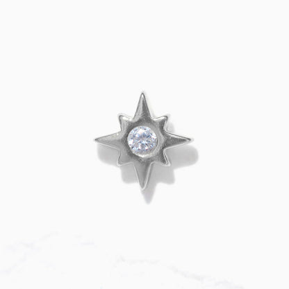 Star Bright Flat Back Earring