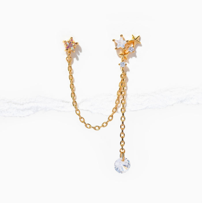 Star Crossed Lover Double Earring