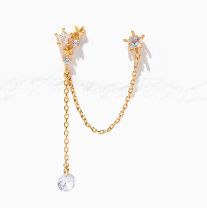 Star Crossed Lover Double Earring