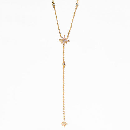 Starlet Y Drop Necklace
