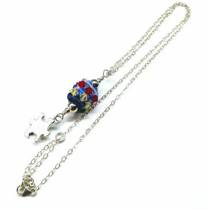 AMD1034Sterling Silver Autism Awareness Crystal Barrel Necklace JewelryNecklace$ 108.00Alexa Martha Designs