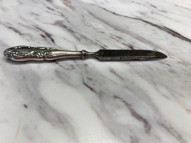 Sterling Silver Mini Nail File.