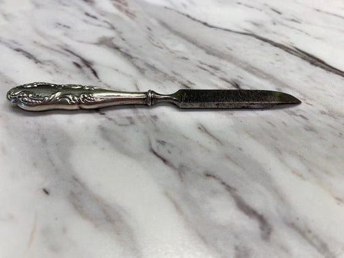 Sterling Silver Mini Nail File.