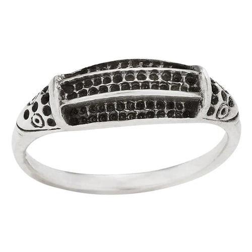 Sterling Silver Oxidized Ring