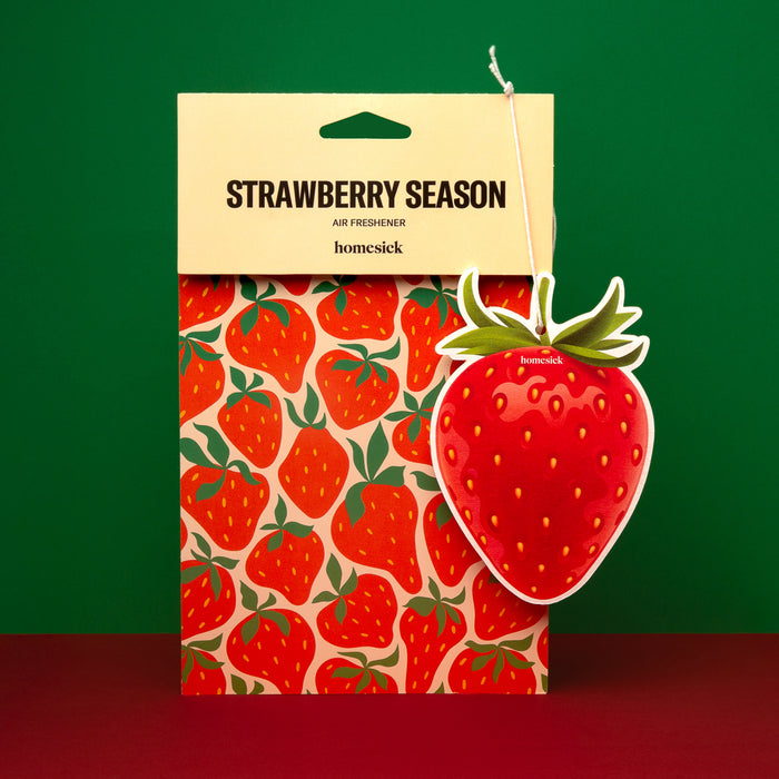 Strawberry Season Car Freshener