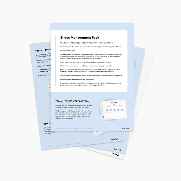 Stress Management Pack (Digital Download) Digital Download Personal Growth