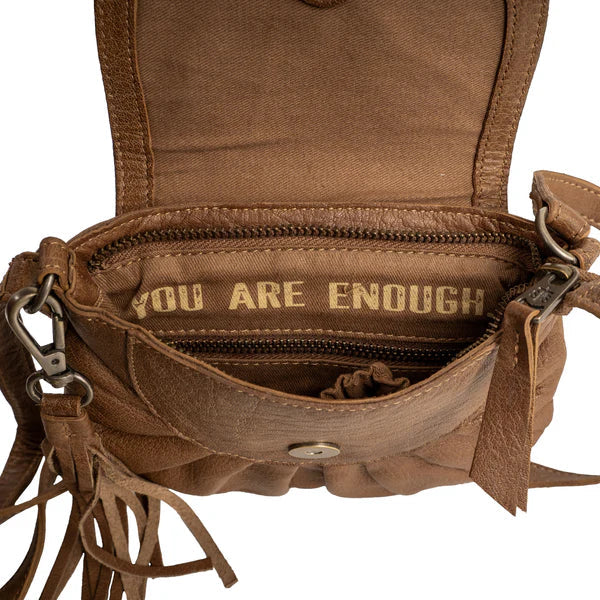 STS Ranchwear Boho Cowgirl Brown Leather Medicine Bag
