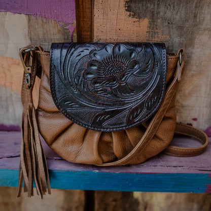 STS Ranchwear Boho Cowgirl Brown Leather Medicine Bag