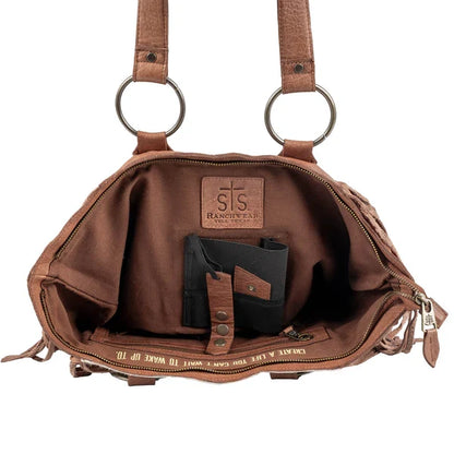 STS Ranchwear Indie Cowhide Tote