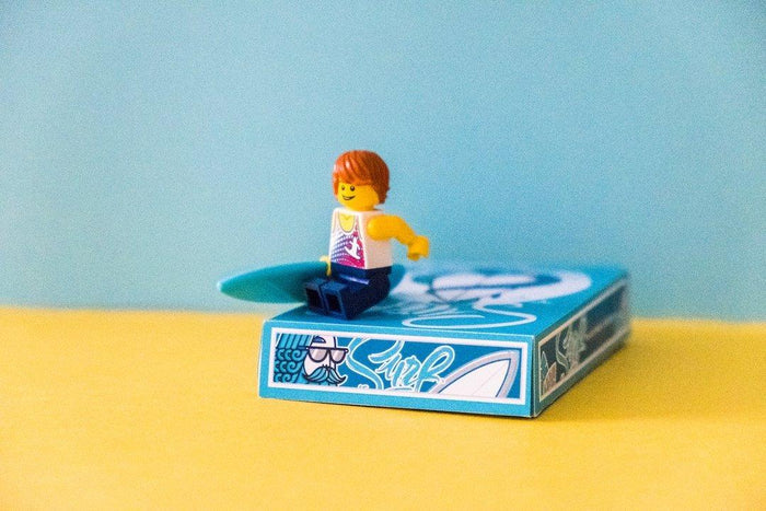 Surfboard Playing Cards by Riffle Shuffle Playing Card Company