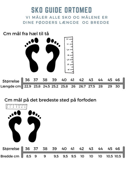 Svart läderslip-on för knölar