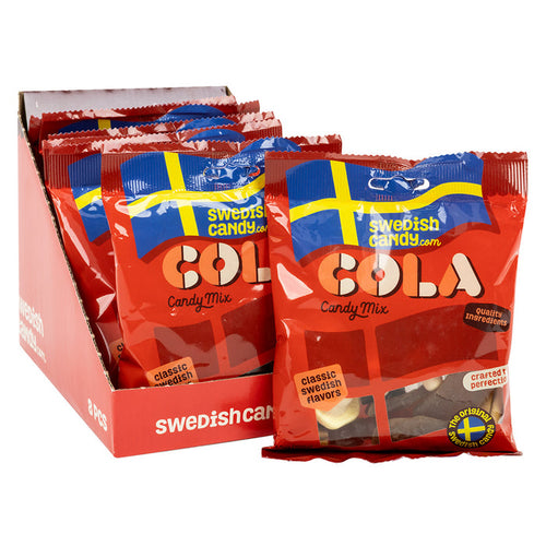 SwedishCandy.com Cola Candy Mix Peg Bag - 8 Count