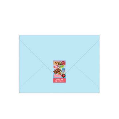 Sweets for the Sweet Greeting Card Puzzle Jigsaw Puzzle Alice Oehr