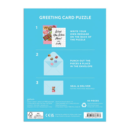 Sweets for the Sweet Greeting Card Puzzle Jigsaw Puzzle Alice Oehr