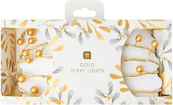Talking Tables Gold Berry Lights.