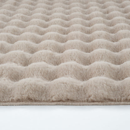 Tapis en Cachemire 7/24 Cosy Premium Bubble Beige 120x180 cm