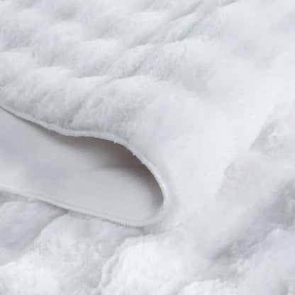 Tapis en Cachemire 7/24 Cosy Premium Bubble Blanc 100x150 cm