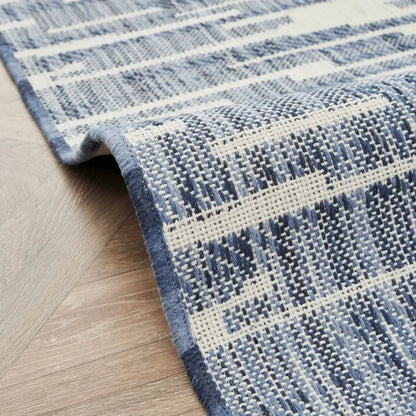 Tapis Kaşmir Halı Dogasever Ayaz en coton recyclé, 160 x 230 cm