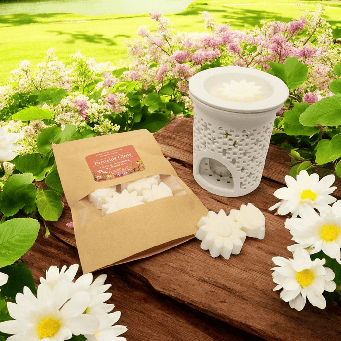 Lakeland Lights Company Tarnside Glow Wax Melts - Orange, Coriander & Citronella Soy Candle