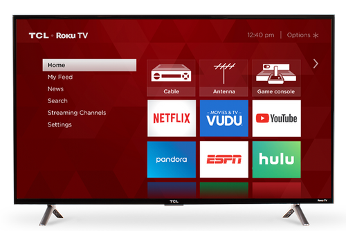TCL Smart TV 43" LED - Roku(Refurbished)