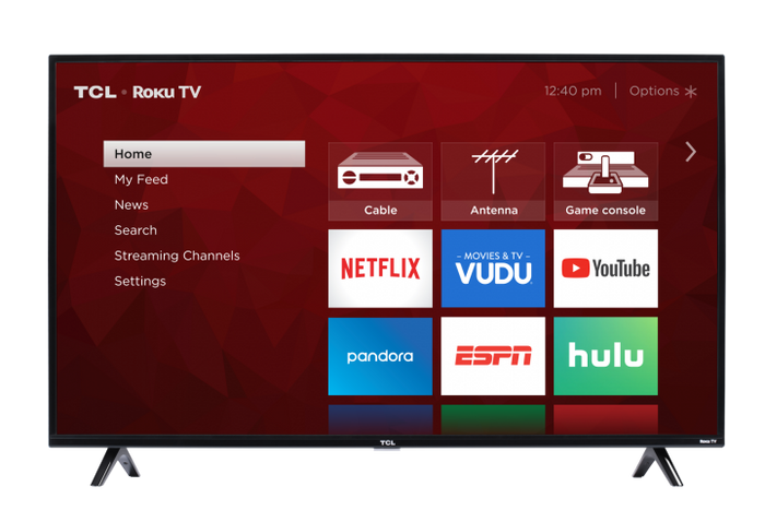 TCL Smart TV 50" LED 4K - ROKU(Refurbished)
