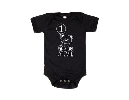 Teddy Bear Themed 1st Birthday T-shirt/Bodysuit