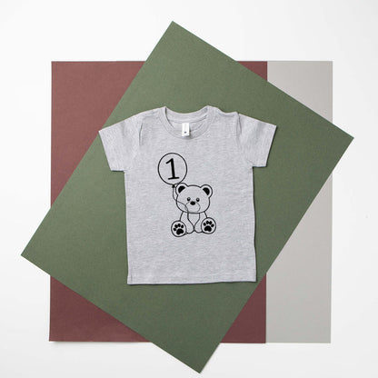 Teddy Bear Themed 1st Birthday T-shirt/Bodysuit