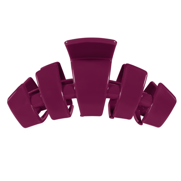 TELETIES - Classic Mulberry Large Claw Clip