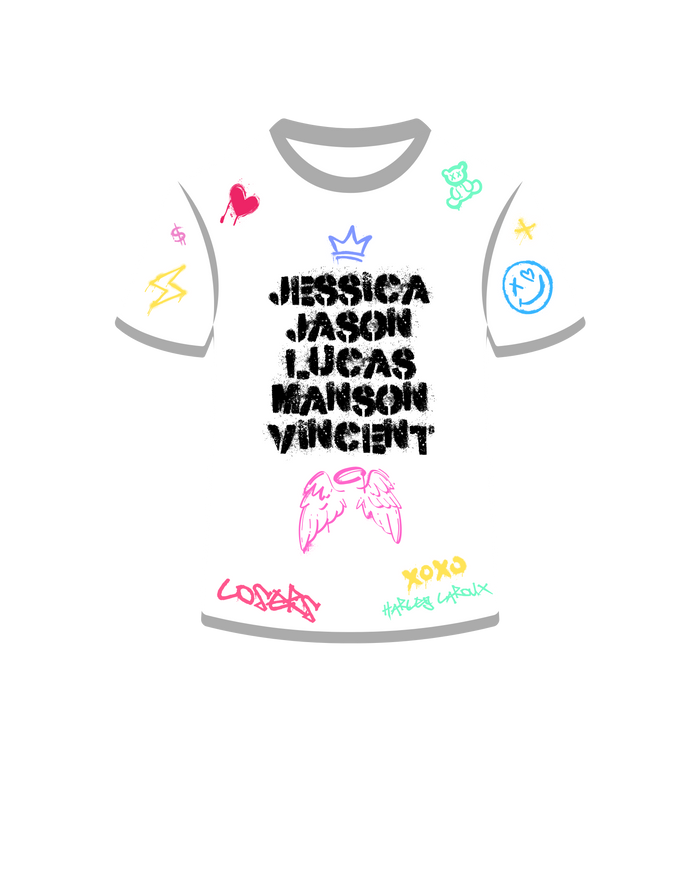 The Losers Tee Sticker- The Harley Laroux Shop