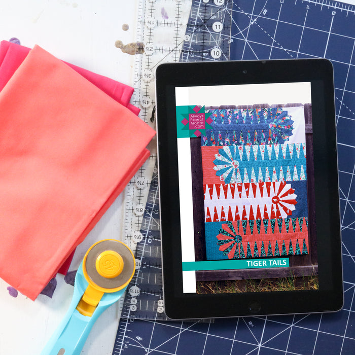 Tiger Tails Quilt - Digital Download