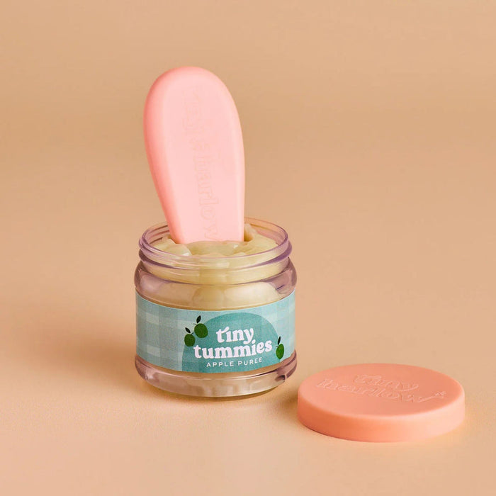 Tiny Harlow - Tiny Tummies - Jar & Spoon Set - Apple Puree