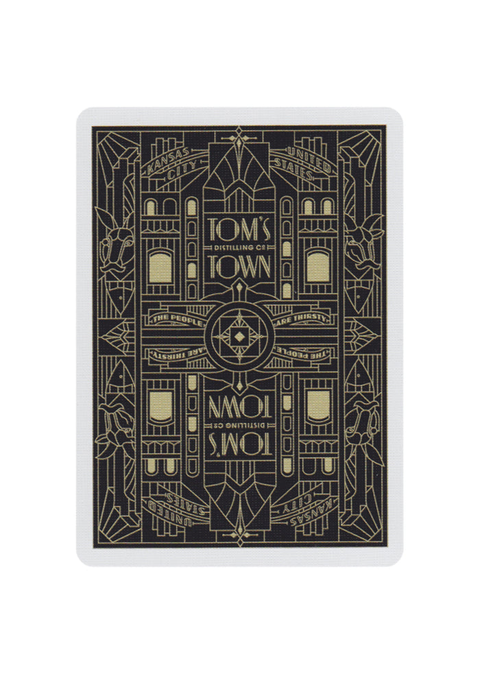 Tom's Town Playing Cards by Art of Play