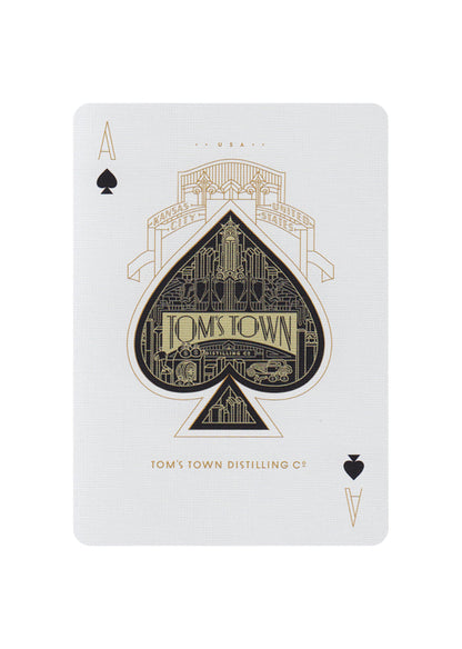 Tom's Town Playing Cards by Art of Play