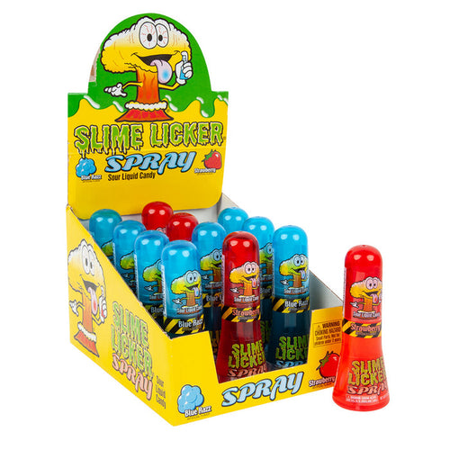 Toxic Waste Slime Licker Sour Candy Spray - 12 Count