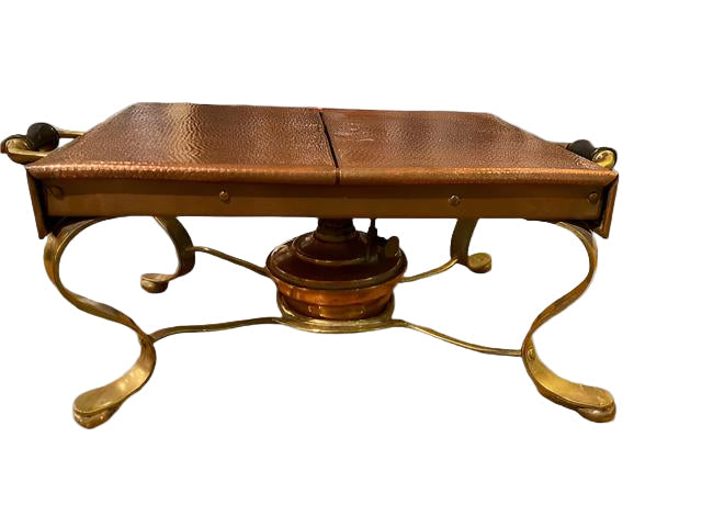 Vintage Copper and Brass Warmer.