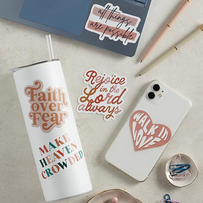 Vinyl Stickers - Retro Sticker Pack - 5 pcs