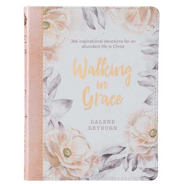 Walking in Grace Faux Leather Devotional
