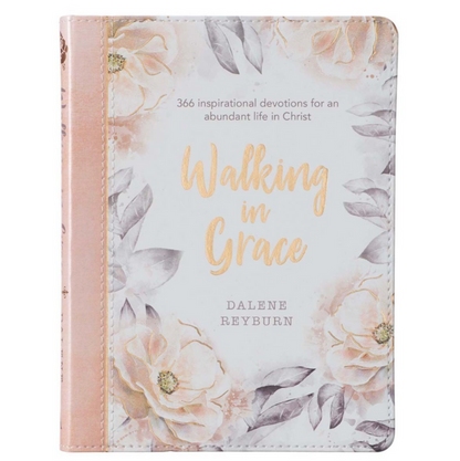 Walking in Grace Faux Leather Devotional