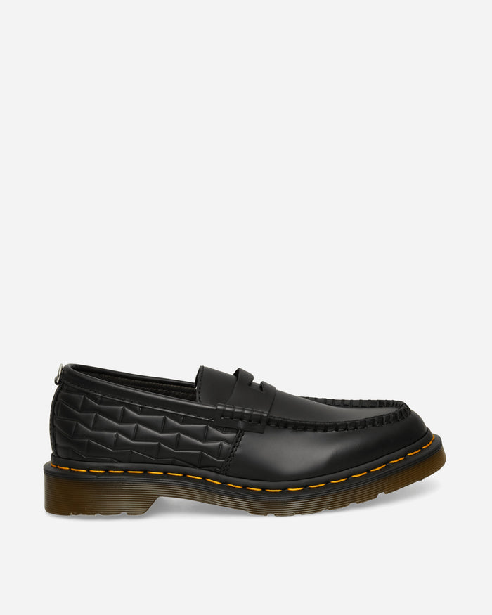 Dr. Martens Wasted Youth Penton Loafer DMs Black Smooth Leather Classic Shoes Loafers 44034001