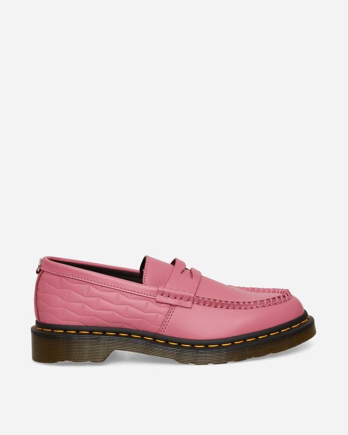 Dr. Martens Wasted Youth Penton Loafer DMs Pink Smooth Leather Classic Shoes Loafers 44034650