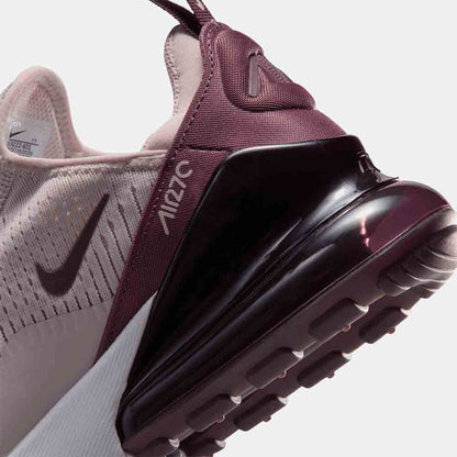 Up close, rear view of the Women's Nike Air Max 270.