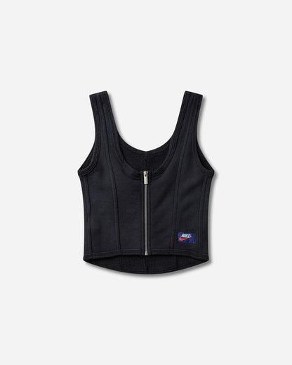 Nike Wmns W J Flt Flc Corset Wngs Black/University Red T-Shirts Top IM6788-010