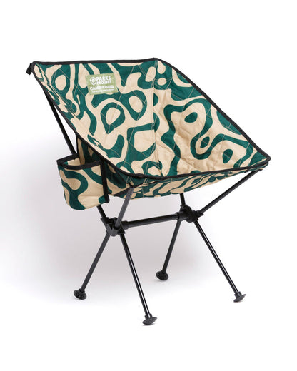 Shop Yellowstone Geysers Packable Camp Chair Inspired by Yellowstone NP | green-and-natural