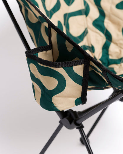 Shop Yellowstone Geysers Packable Camp Chair Inspired by Yellowstone NP | green-and-natural
